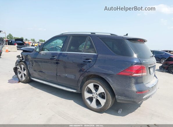 4JGDA5JB5HA834083 2017 MERCEDES-BENZ GLE 350 Blue უკანა მარცხენა
