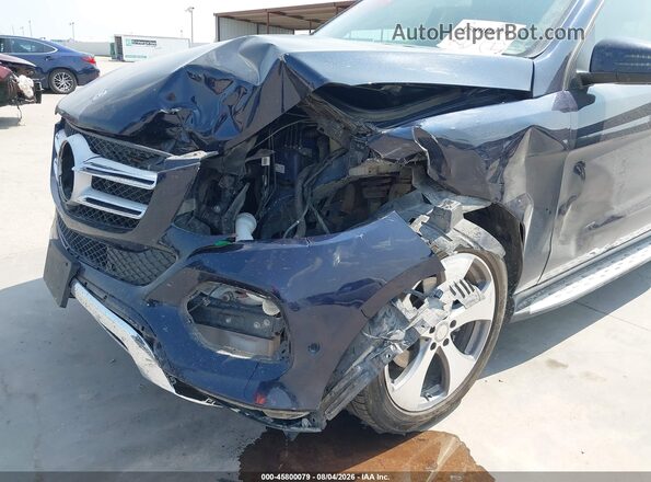 4JGDA5JB5HA834083 2017 MERCEDES-BENZ GLE 350 Blue წინა ხედი