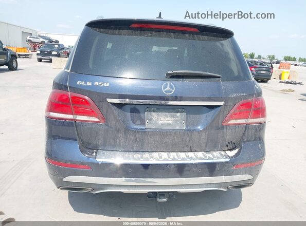 4JGDA5JB5HA834083 2017 MERCEDES-BENZ GLE 350 Blue 