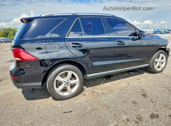 4JGDA5JB5HA946771 2017 MERCEDES-BENZ GLE Black Задня права чверть