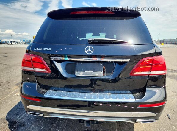 4JGDA5JB5HA946771 2017 MERCEDES-BENZ GLE Black Вид ззаду