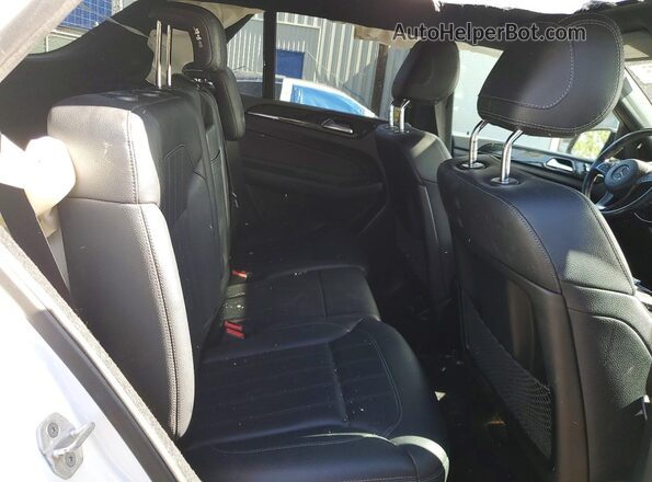 4JGDA5JB5HA981701 2017 MERCEDES-BENZ GLE White უკანა სავარძლების ხედი