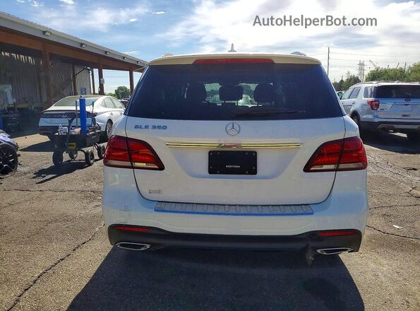 4JGDA5JB5HA981701 2017 MERCEDES-BENZ GLE White უკანა ხედი