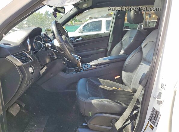 4JGDA5JB5HA981701 2017 MERCEDES-BENZ GLE White წინა სალონის ხედი