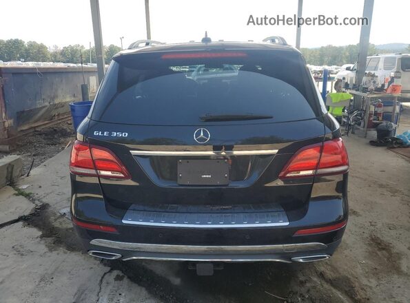 4JGDA5JB5JB025182 2018 MERCEDES-BENZ GLE Black Rear view