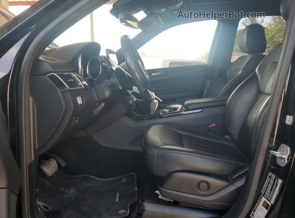 4JGDA5JB5JB025182 2018 MERCEDES-BENZ GLE Black Front interior view
