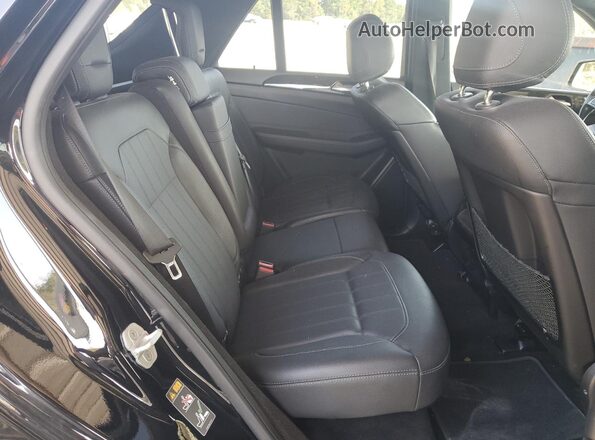 4JGDA5JB5JB025182 2018 MERCEDES-BENZ GLE Black Rear seats view