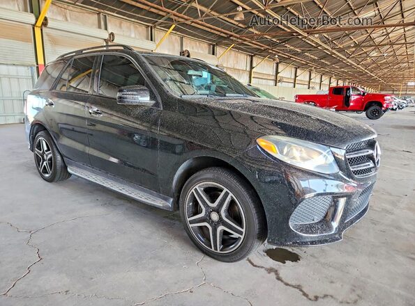 4JGDA5JB6GA766407 2016 MERCEDES-BENZ GLE-CLASS Black Դիմացի տեսք