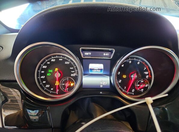 4JGDA5JB6GA766407 2016 MERCEDES-BENZ GLE-CLASS Black Հետևի նստատեղերի տեսք