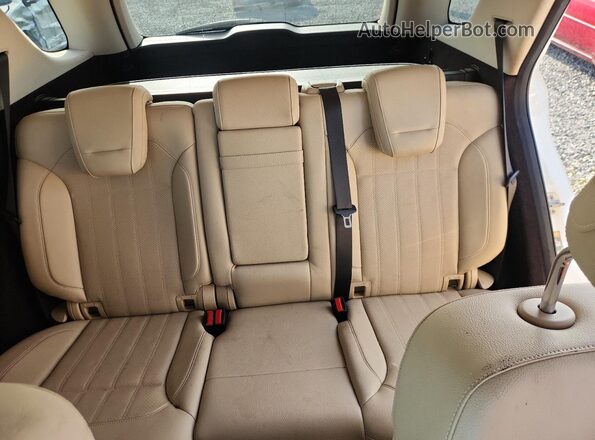 4JGDA5JB6JB082684 2018 MERCEDES-BENZ GLE White Вид задніх сидінь