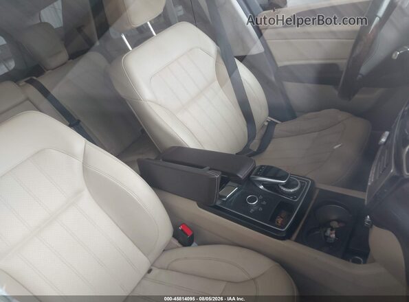 4JGDA5JB7HA952197 2017 MERCEDES-BENZ GLE 350 Белый Вид салона спереди