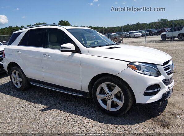 4JGDA5JB7JB045918 2018 MERCEDES-BENZ GLE 350 White უკანა სალონის ხედი