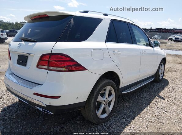 4JGDA5JB7JB045918 2018 MERCEDES-BENZ GLE 350 White უკანა მარჯვენა