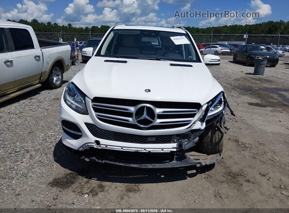 4JGDA5JB7JB045918 2018 MERCEDES-BENZ GLE 350 White ხელსაწყოთა პანელის ხედი