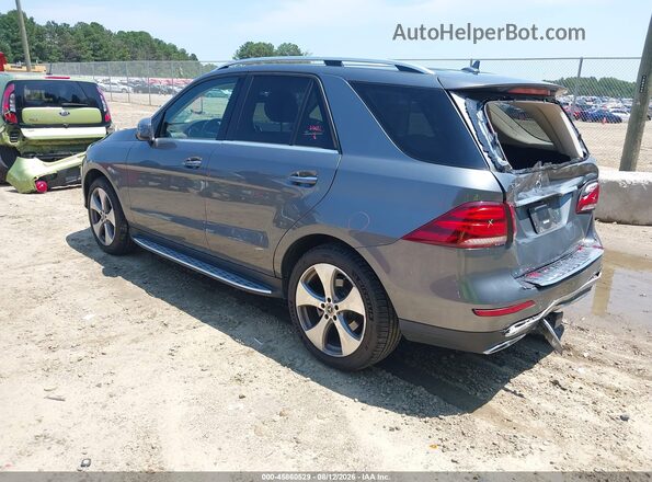 4JGDA5JB7JB103817 2018 MERCEDES-BENZ GLE 350 Gray Rear left