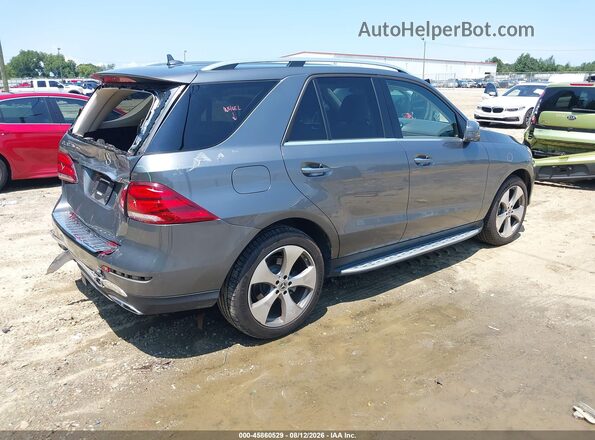 4JGDA5JB7JB103817 2018 MERCEDES-BENZ GLE 350 Gray Rear right