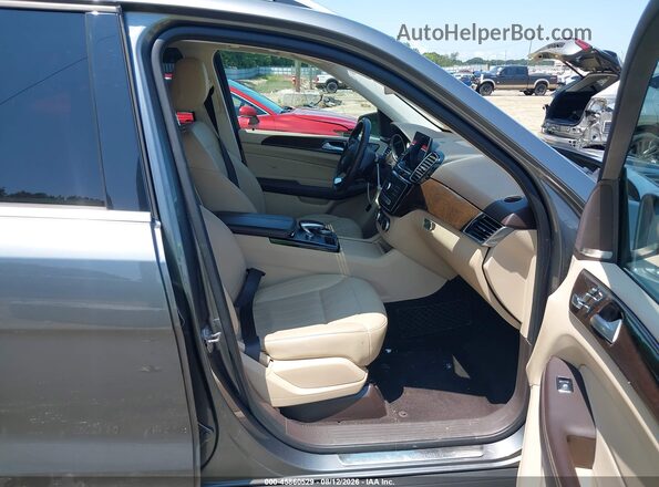 4JGDA5JB7JB103817 2018 MERCEDES-BENZ GLE 350 Gray Front interior view