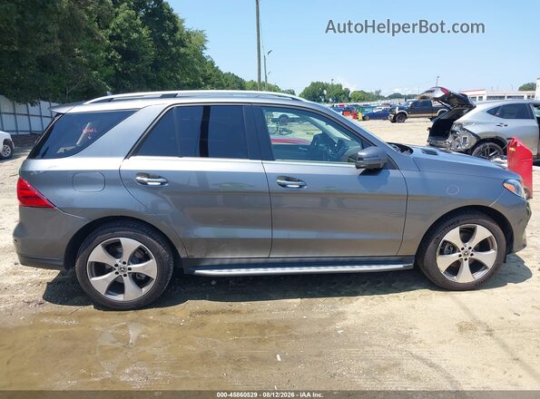 4JGDA5JB7JB103817 2018 MERCEDES-BENZ GLE 350 Gray Rear interior view