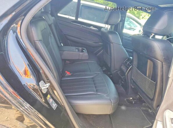 4JGDA5JB8HA837916 2017 MERCEDES-BENZ GLE Black Vista interior trasera