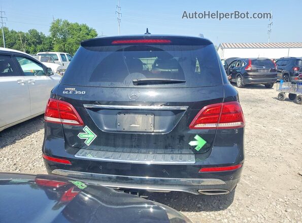 4JGDA5JB8HA837916 2017 MERCEDES-BENZ GLE Black Vista trasera