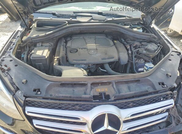 4JGDA5JB8HA837916 2017 MERCEDES-BENZ GLE Black Vista del compartimento del motor