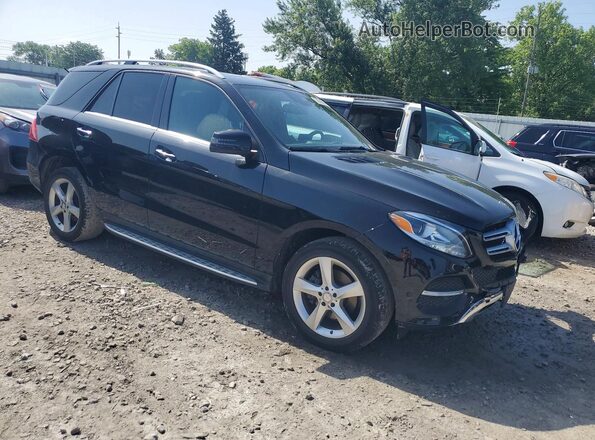 4JGDA5JB8HA837916 2017 MERCEDES-BENZ GLE Black Delantero derecho