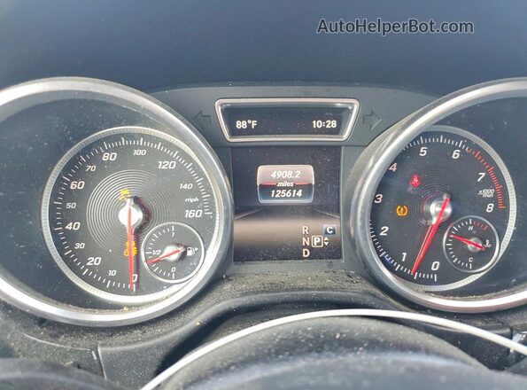4JGDA5JB8HA837916 2017 MERCEDES-BENZ GLE Black Vista del cuadro de instrumentos