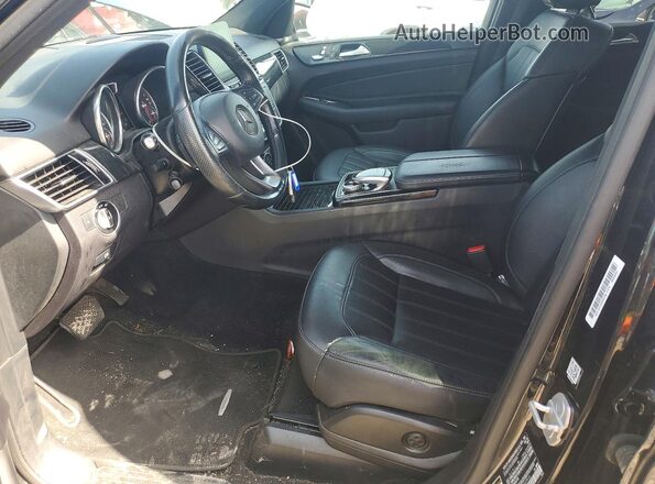 4JGDA5JB8HA837916 2017 MERCEDES-BENZ GLE Black Vista interior delantera