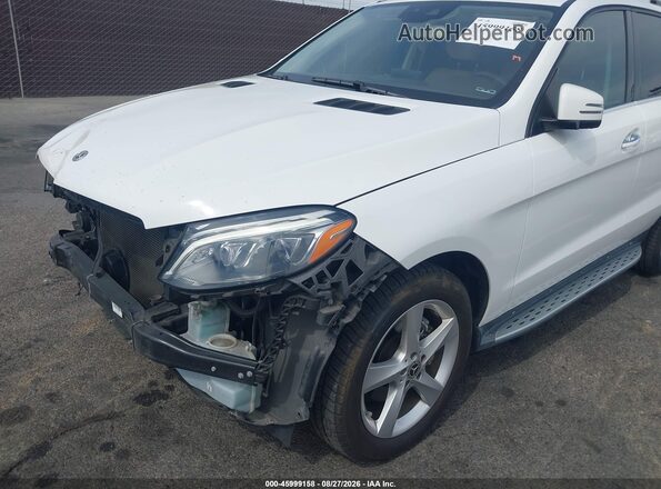 4JGDA5JB8JB036516 2018 MERCEDES-BENZ GLE 350 White 