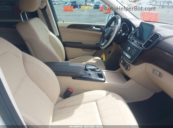 4JGDA5JB8JB036516 2018 MERCEDES-BENZ GLE 350 White Vista interior delantera