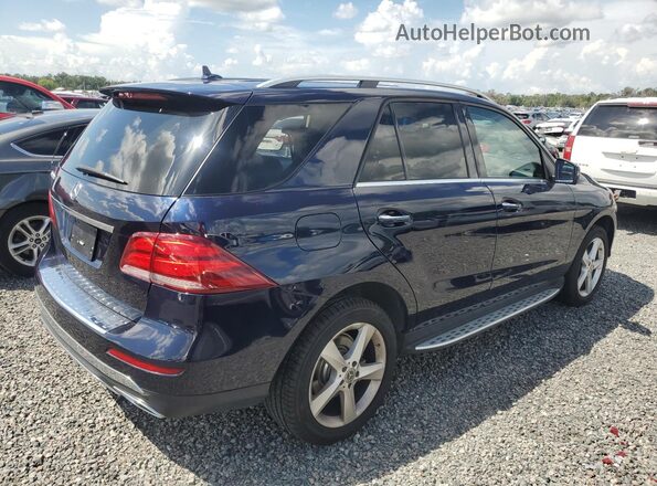4JGDA5JB8JB074182 2018 MERCEDES-BENZ GLE Blue წინა ხედი
