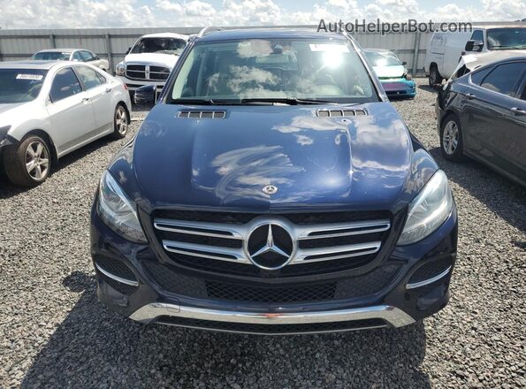 4JGDA5JB8JB074182 2018 MERCEDES-BENZ GLE Blue ხელსაწყოთა პანელის ხედი