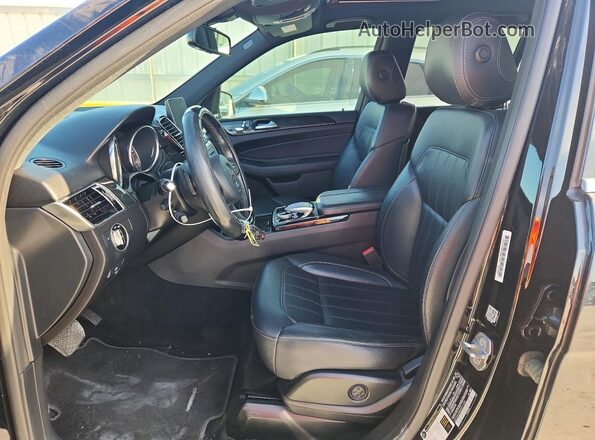 4JGDA5JB8JB091032 2018 MERCEDES-BENZ GLE Black Вид салону спереду