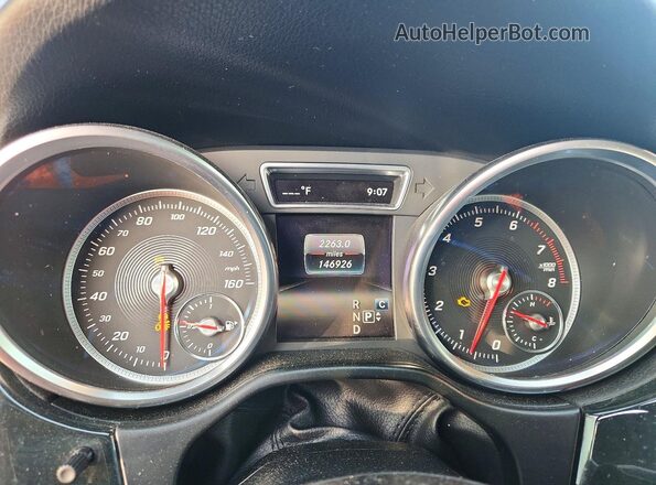 4JGDA5JB8JB091032 2018 MERCEDES-BENZ GLE Black Вид щитка приладів