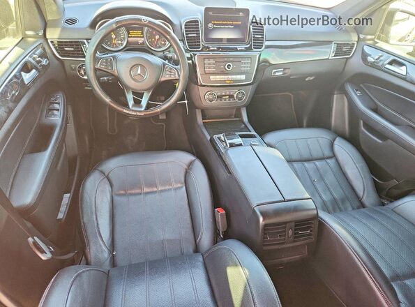 4JGDA5JB8JB091032 2018 MERCEDES-BENZ GLE Black Вид панелі приладів