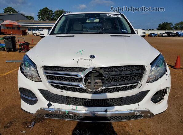 4JGDA5JB9HA950404 2017 MERCEDES-BENZ GLE White Widok z przodu