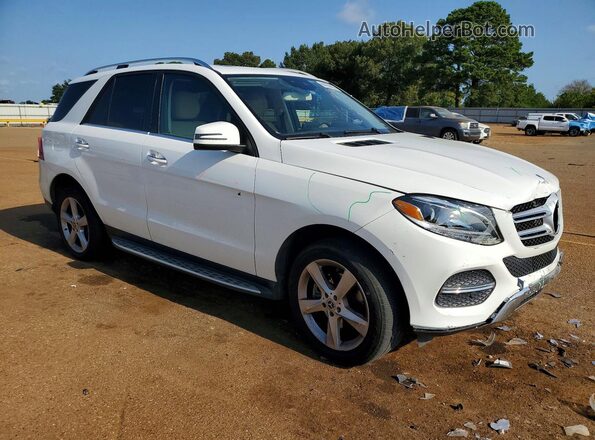 4JGDA5JB9HA950404 2017 MERCEDES-BENZ GLE White Przód prawy