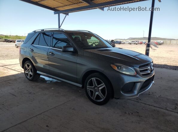 4JGDA5JB9HA957076 2017 MERCEDES-BENZ GLE Gray Front view