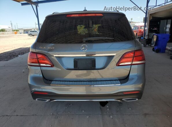 4JGDA5JB9HA957076 2017 MERCEDES-BENZ GLE Gray Instrument cluster view