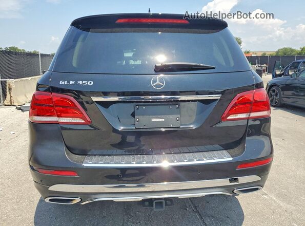 4JGDA5JB9HA984813 2017 MERCEDES-BENZ GLE Черный Вид сзади