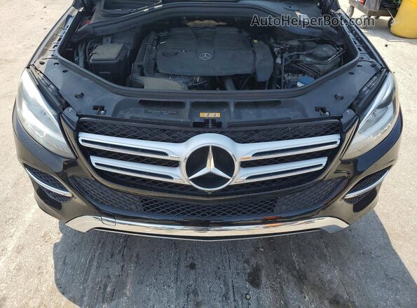 4JGDA5JB9HA984813 2017 MERCEDES-BENZ GLE Черный Вид подкапотного пространства