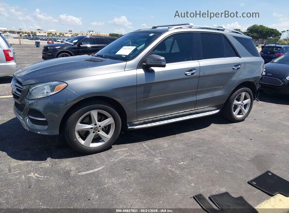 4JGDA5JB9JB000608 2018 MERCEDES-BENZ GLE 350 Gray Przód lewy