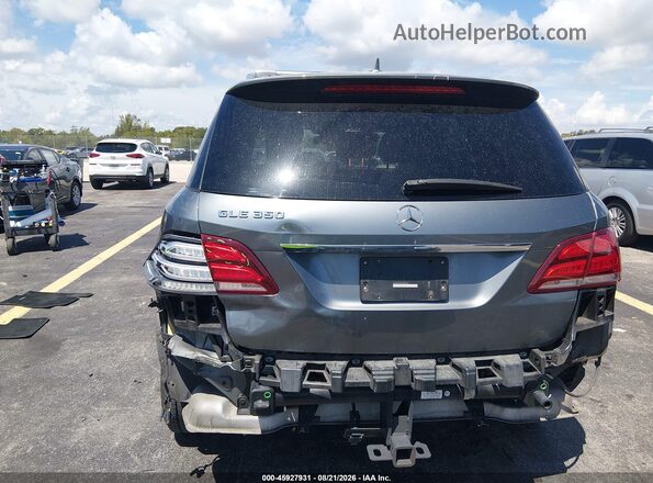 4JGDA5JB9JB000608 2018 MERCEDES-BENZ GLE 350 Gray 