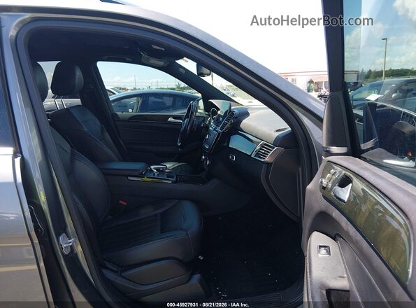 4JGDA5JB9JB000608 2018 MERCEDES-BENZ GLE 350 Gray Widok wnętrza z przodu