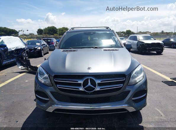 4JGDA5JB9JB000608 2018 MERCEDES-BENZ GLE 350 Gray Widok zestawu wskaźników
