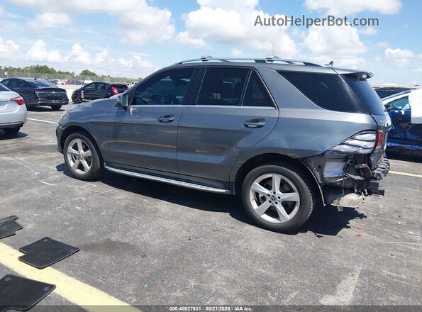 4JGDA5JB9JB000608 2018 MERCEDES-BENZ GLE 350 Gray Tył lewy