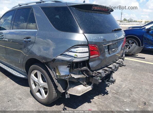 4JGDA5JB9JB000608 2018 MERCEDES-BENZ GLE 350 Gray Widok z przodu