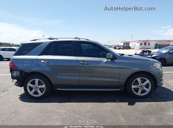 4JGDA5JB9JB000608 2018 MERCEDES-BENZ GLE 350 Gray Widok wnętrza z tyłu