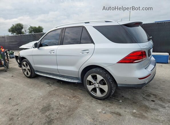 4JGDA5JBXGA687340 2016 MERCEDES-BENZ GLE Silver Trasero izquierdo