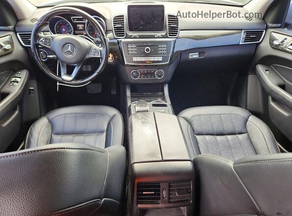 4JGDA5JBXGA687340 2016 MERCEDES-BENZ GLE Silver Vista del salpicadero